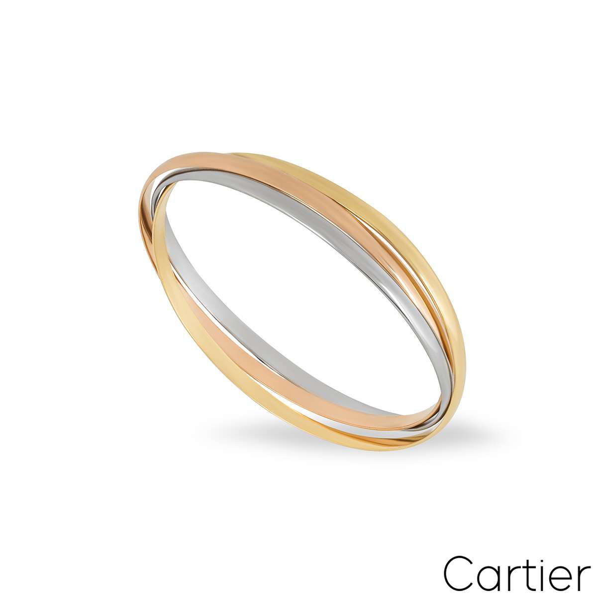 Cartier Tri-Colour Gold Sm Trinity De Cartier Bracelet