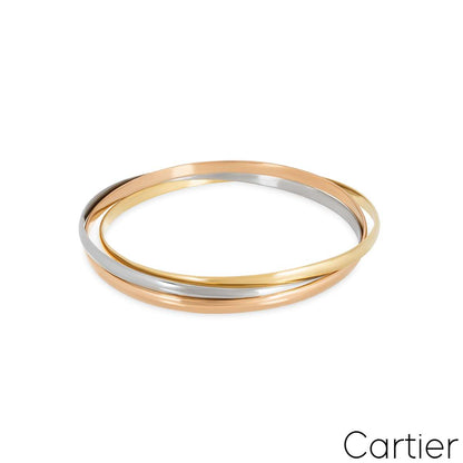 Cartier Tri-Colour Gold Sm Trinity De Cartier Bracelet