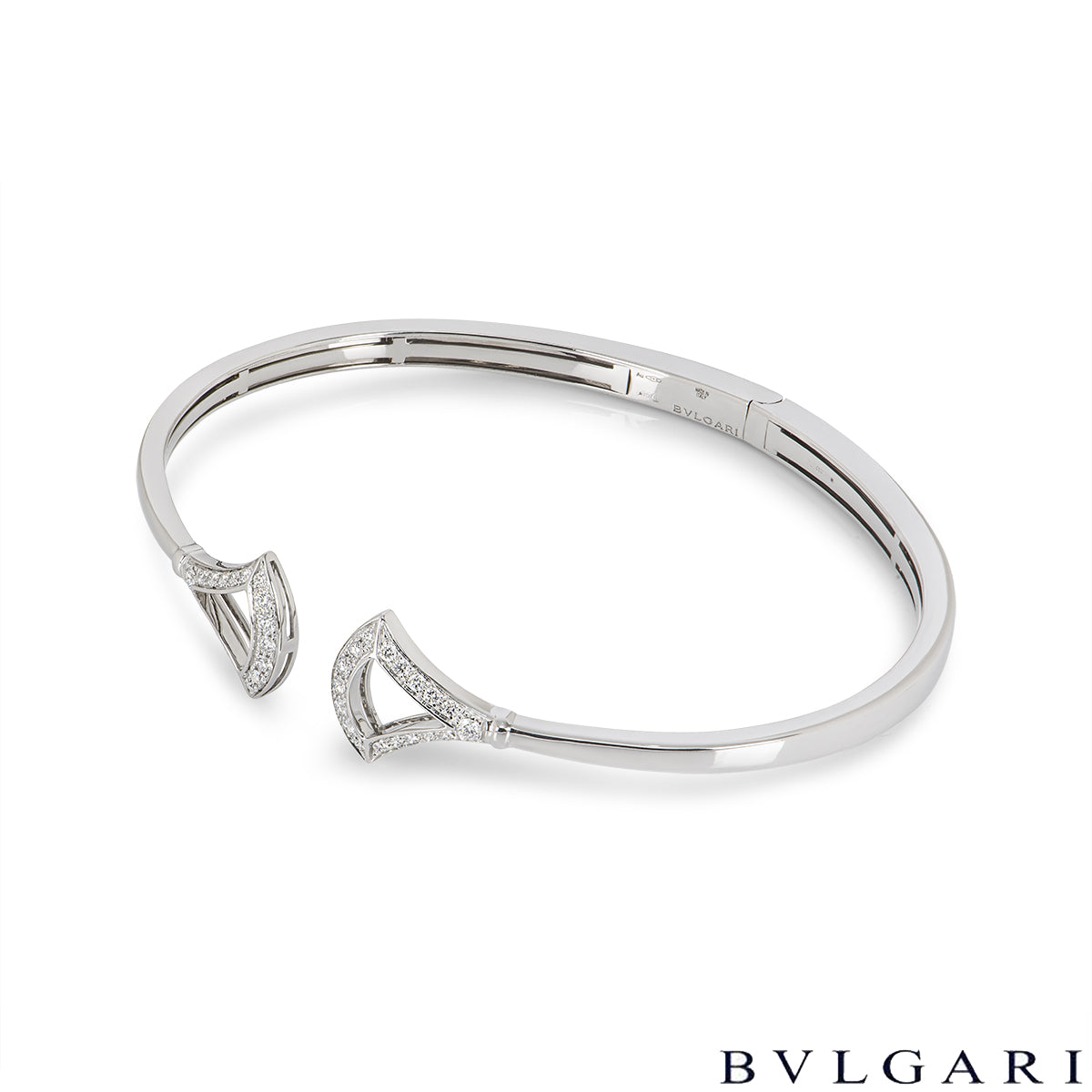 Bvlgari White Gold Diamond Divas Dream Bracelet 355625