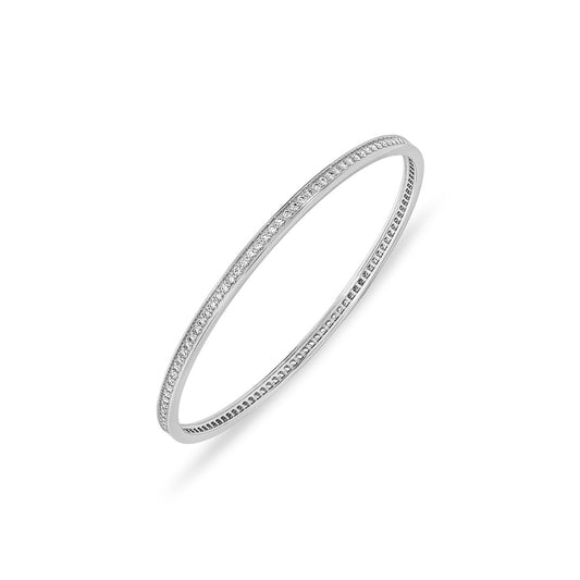 Cartier White Gold Diamond Bangle 2.90CT Tdw