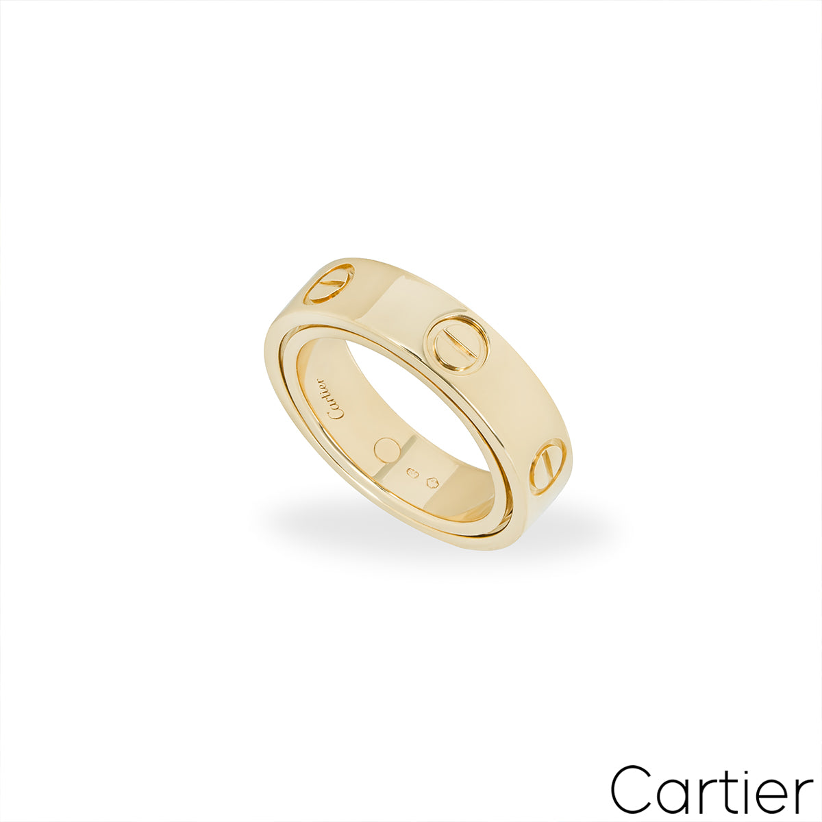 Cartier Yellow Gold Astro Love Ring Size 50