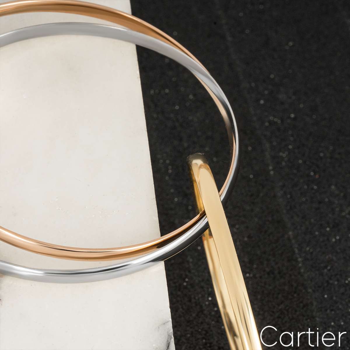 Cartier Tri-Colour Gold Sm Trinity De Cartier Bracelet