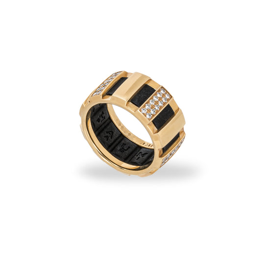 Chaumet Yellow Gold Diamond Class One Ring