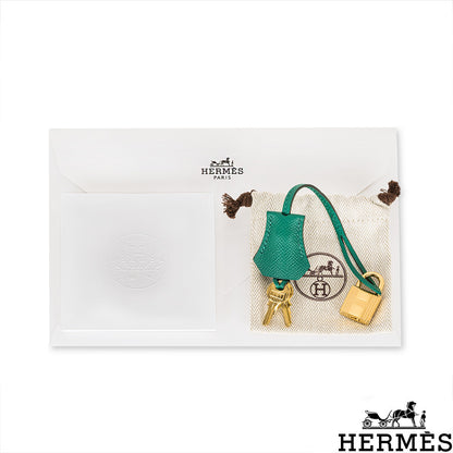 Hermès Kelly Sellier 25CM Vert Verone Veau Epsom Ghw