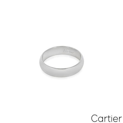 Cartier Platinum Alliance 1895 Wedding Ring B4059552