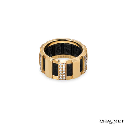 Chaumet Yellow Gold Diamond Class One Ring