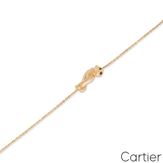 Cartier Rose Gold Panthere De Cartier Bracelet