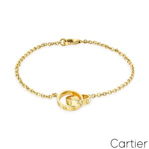Cartier Yellow Gold Chain Love Bracelet B6027100
