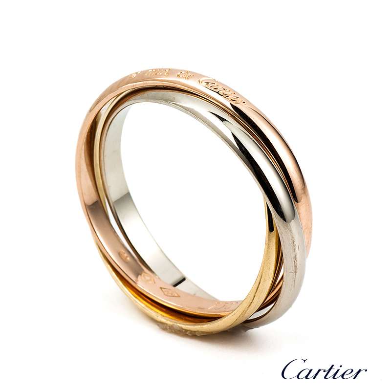 cartier trinity ring dimensions