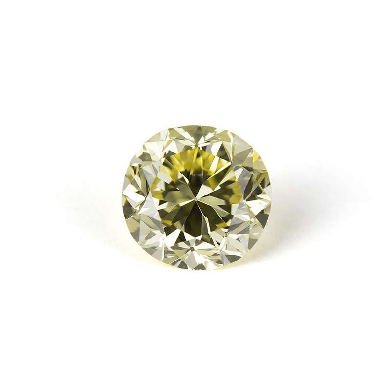 Round yellow deals diamond