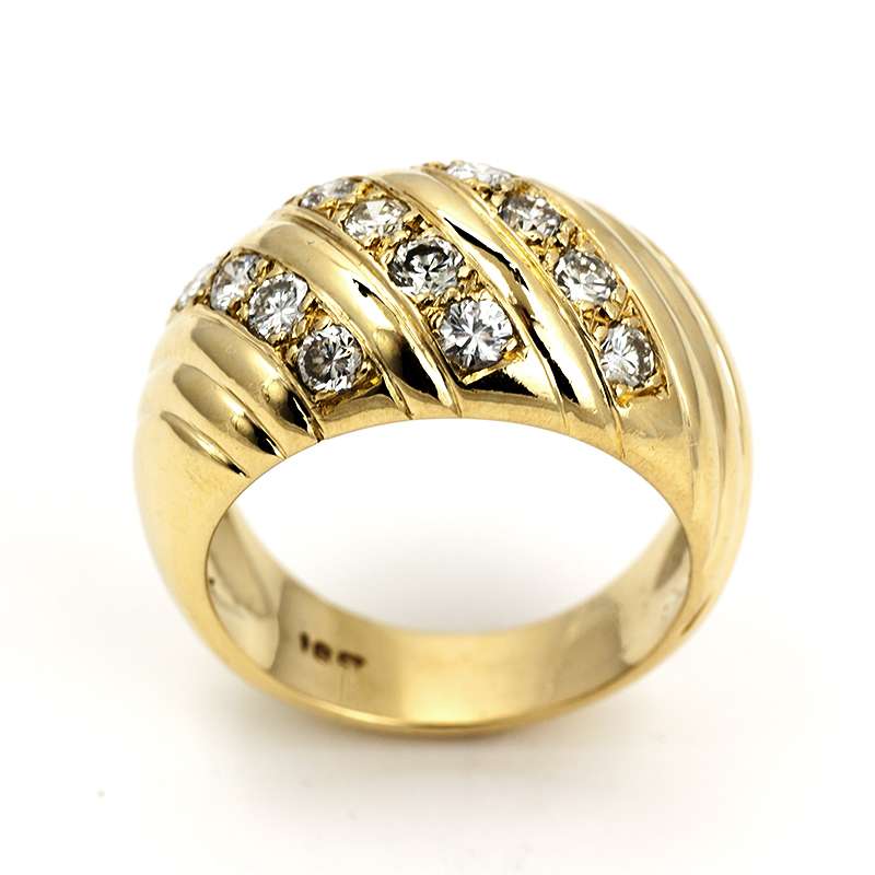 Louis Vuitton Empreinte Ring Yellow Gold Ringtone