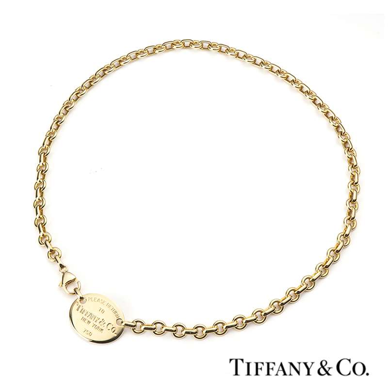 Tiffany and Co. Sapphire and Diamond Open Link Choker Necklace 18k Yellow  Gold at 1stDibs | tiffany choker necklace gold