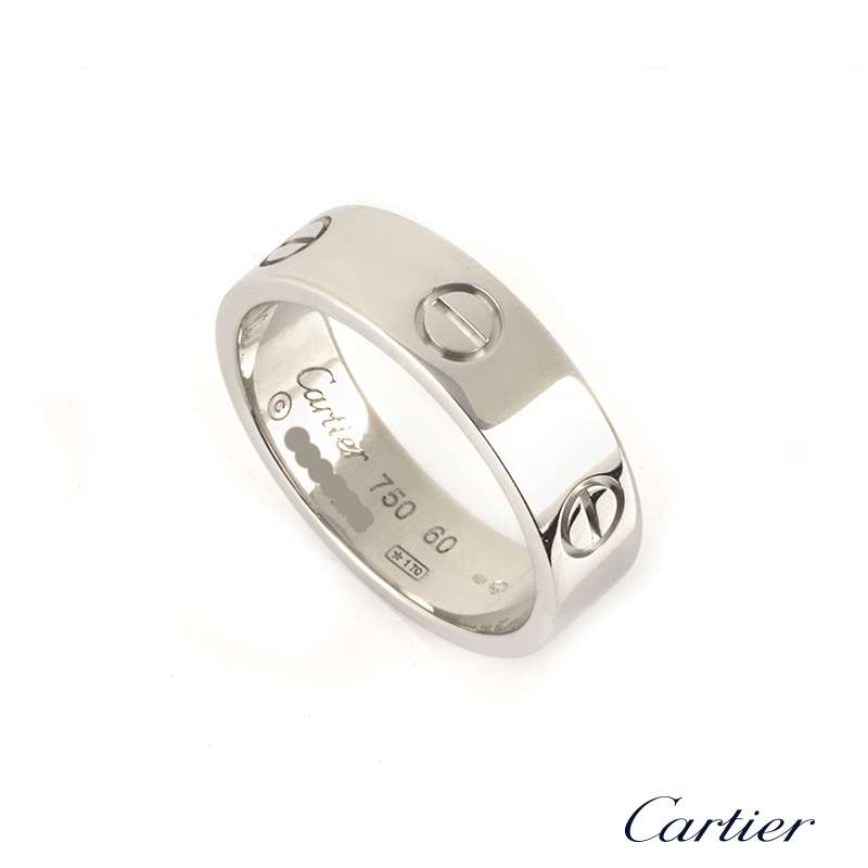 used cartier love ring uk