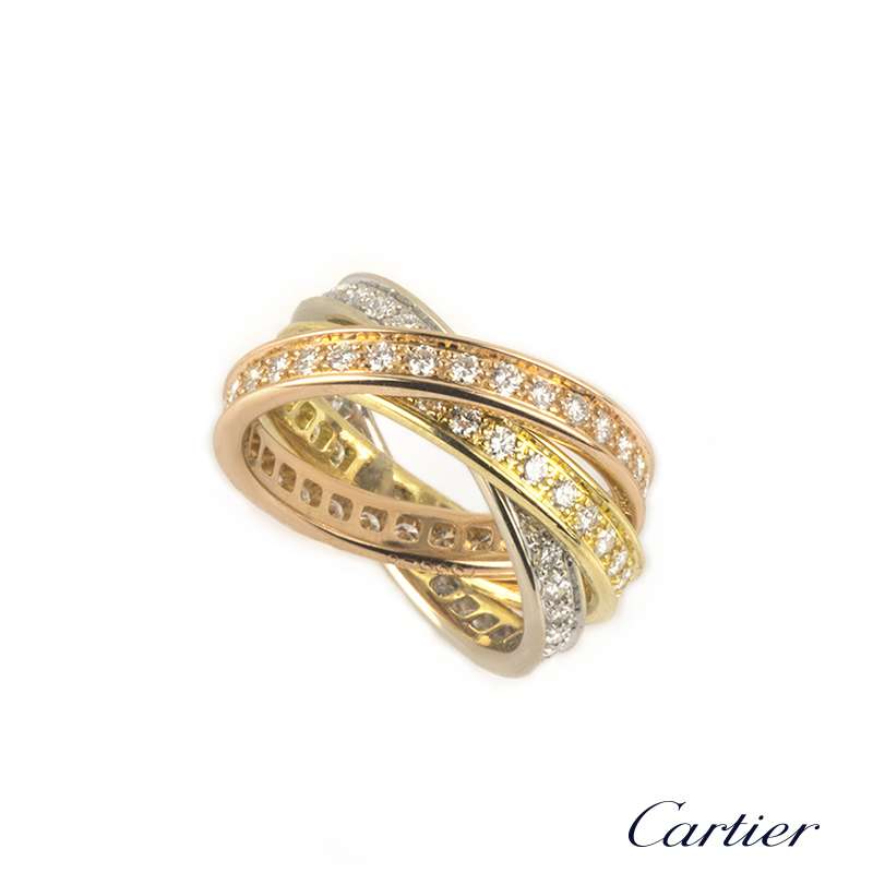 cartier 24k gold ring