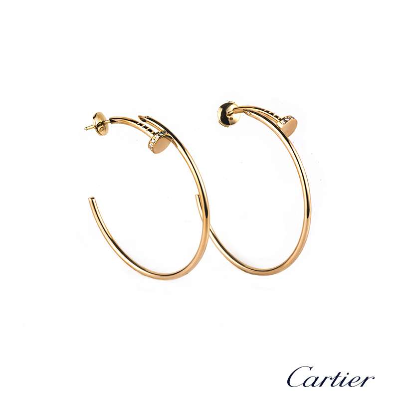 cartier clou earrings