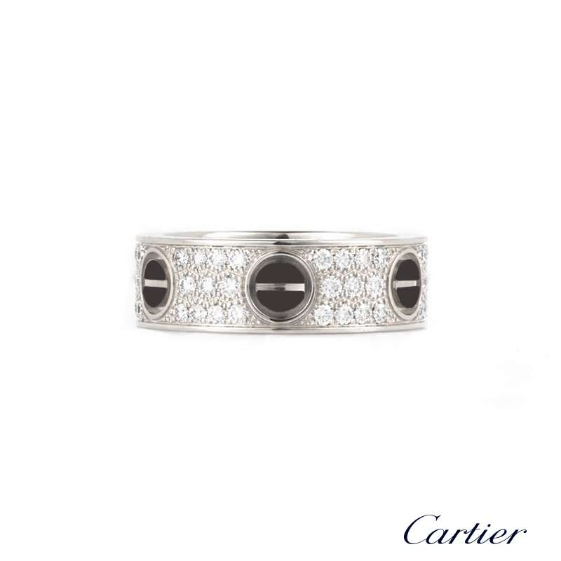 New Louis Vuitton Empreinte 18k White Gold Diamond Ring For Sale at 1stDibs   cartier ring 750 love 52833a, anillo cartier 750 love 52833a precio, louis  vuitton diamond ring