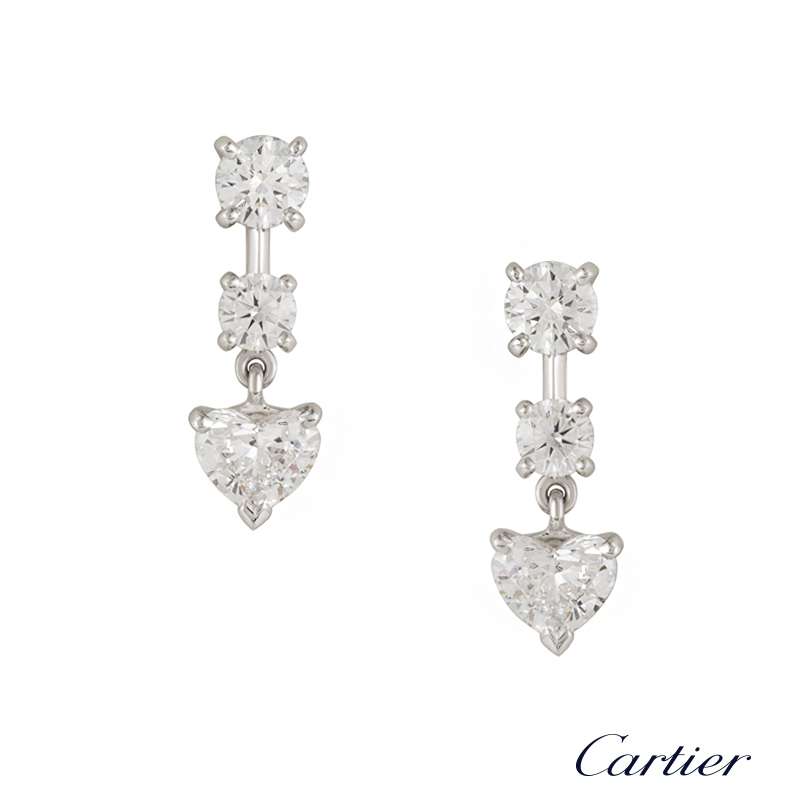 cartier drop earrings