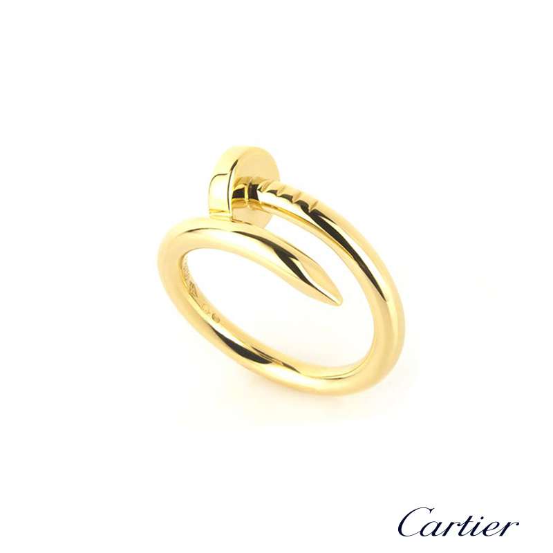 pre owned cartier nail ring