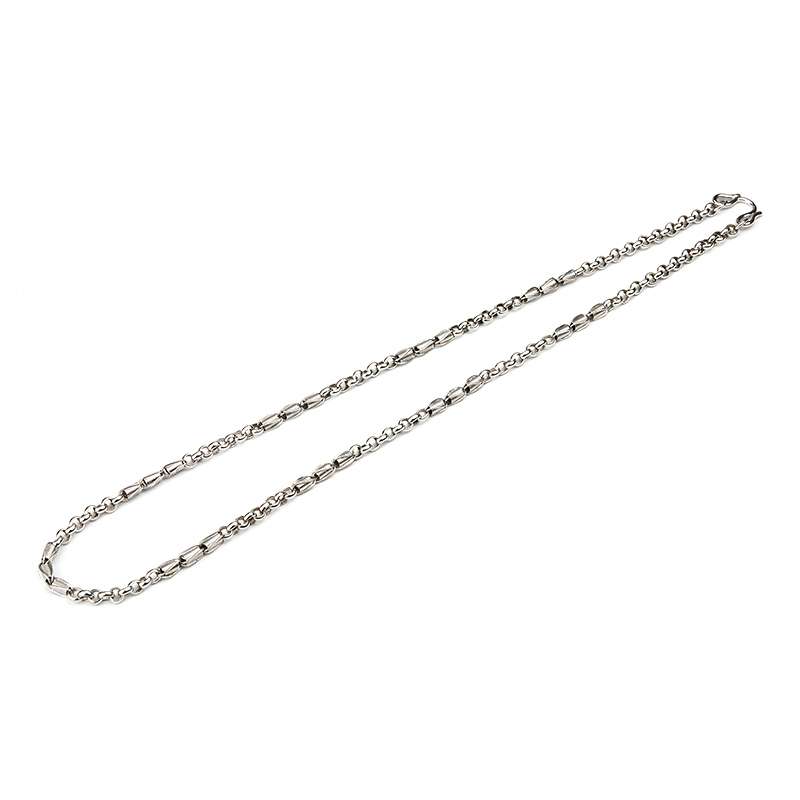 Platinum Fancy Chain Necklace | Rich Diamonds