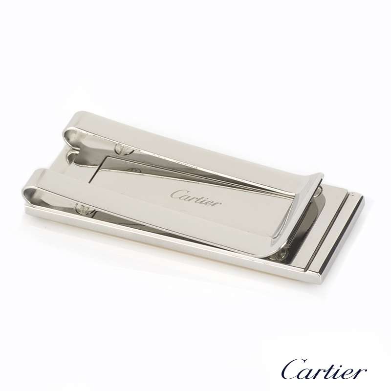 Cartier, Accessories, Cartier C De Santos Motif Money Clip T22332