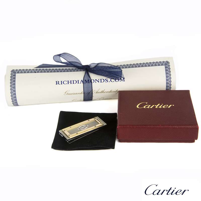 Cartier, Accessories, Cartier C De Santos Motif Money Clip T22332