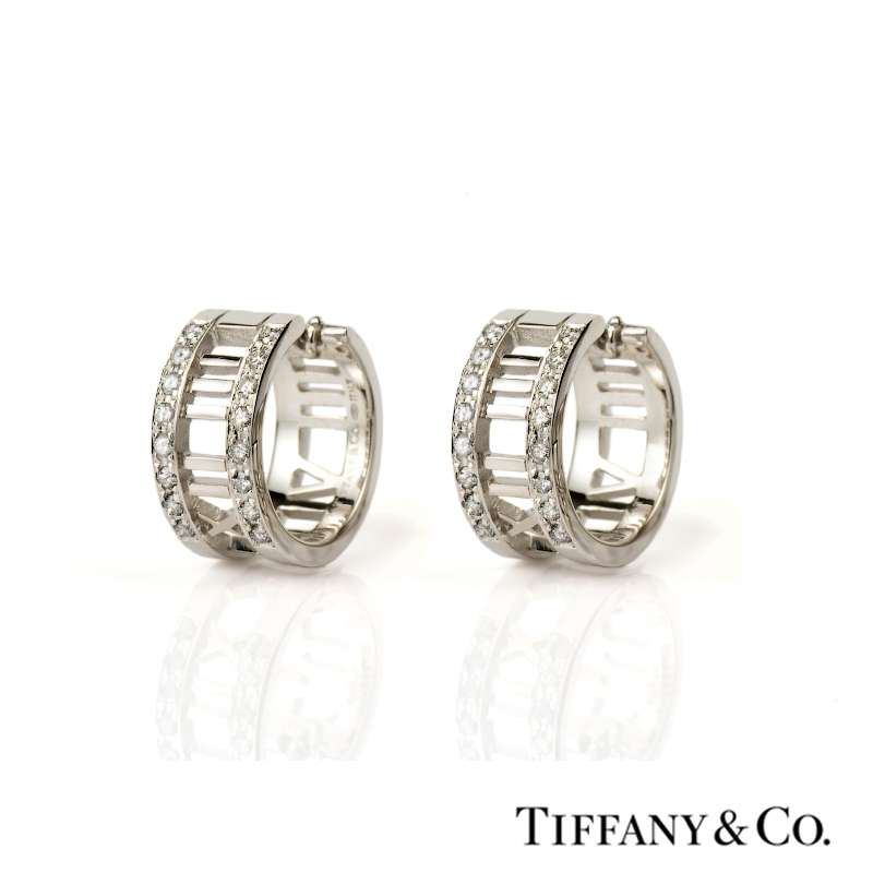 tiffany atlas hoop earrings